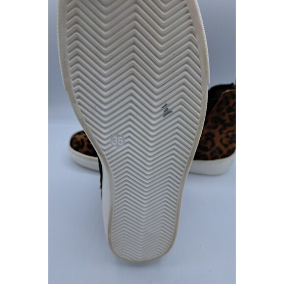 Miz Mooz New York Laurent High-Top Slip-On Sneakers Brown & Black Cheeta 36 - Picture 12 of 15